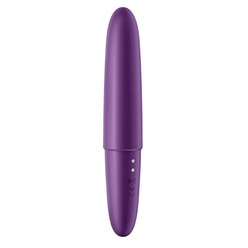 Тревел-вібропуля – Satisfyer Ultra Power Bullet 6 Violet – 5 режимів інтенсивності, 7 ритмів, водозахист