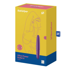 Тревел-вібропуля – Satisfyer Ultra Power Bullet 6 Violet – 5 режимів інтенсивності, 7 ритмів, водозахист
