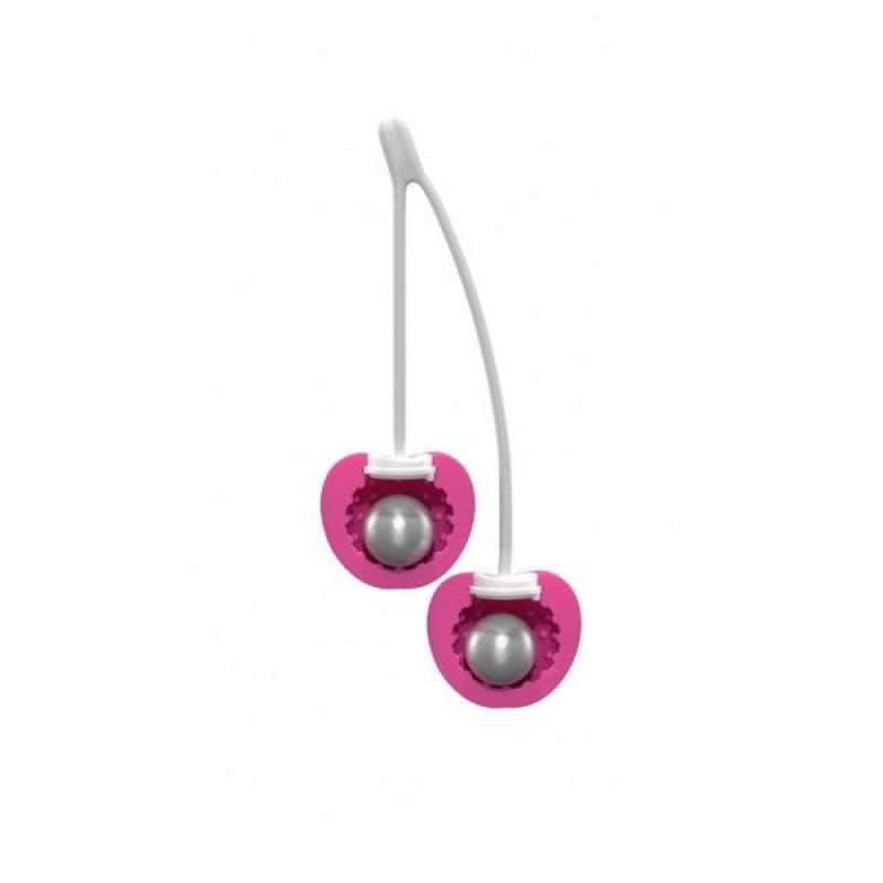 Вагинальные шарики Love To Love CHERRY LOVE, диаметр 3.5 см, масса 77 г