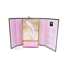 Вагінально-кліторальний вібратор-кролик – Shunga Miyo Light Pink – 10 режимів роботи + 5 рівнів інтенсивності