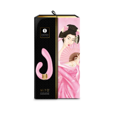 Вагінально-кліторальний вібратор-кролик – Shunga Miyo Light Pink – 10 режимів роботи + 5 рівнів інтенсивності