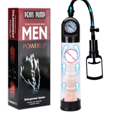Вакуумна помпа Men Powerup зі стрілковим манометром та ручним насосом