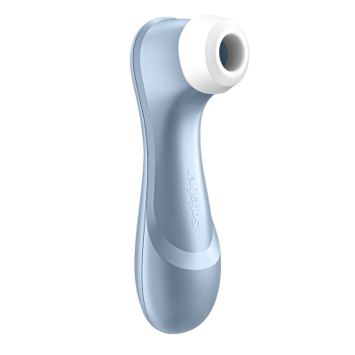 Вакуумний стимулятор для клітора – Satisfyer Pro 2 Blue – 11 рівнів інтенсивності, водозахист