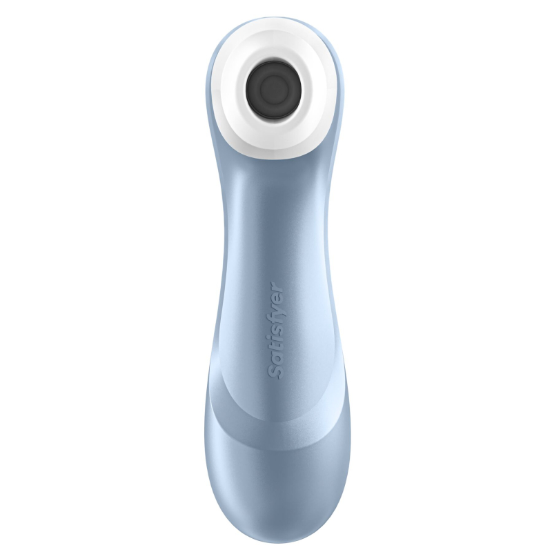 Вакуумний стимулятор для клітора – Satisfyer Pro 2 Blue – 11 рівнів інтенсивності, водозахист