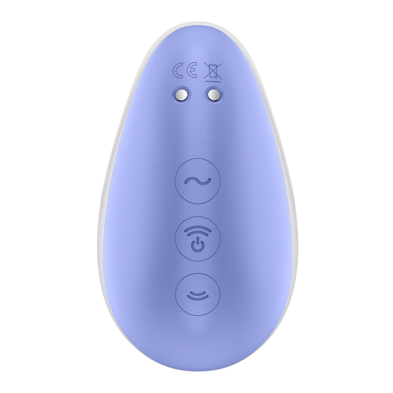 Вакуумный стимулятор с вибрацией – Satisfyer Pixie Dust Violet/Pink – 12 вибро + 11 вакуумных режимов