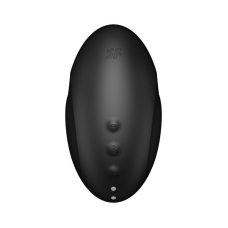Вакуумний стимулятор з вібрацією – Satisfyer Vulva Lover 3 Black – 11 вакуумних режимів + 12 вібро-режимів