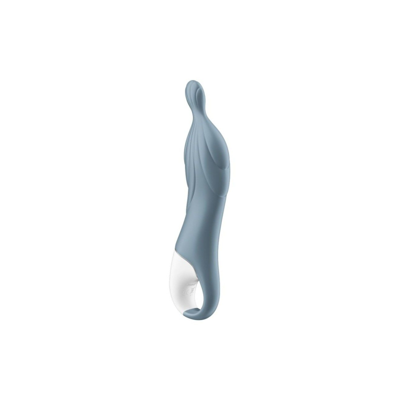 Вібратор для точки А – Satisfyer A-Mazing 2 Grey – 12 режимів вібрації, довжина введення 15 см