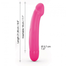 Вібратор для точки G – Dorcel Real Vibration Magenta 2.0 – 3 швидкості + 10 ритмів