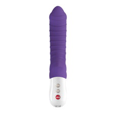 Вибратор для точки G – Fun Factory TIGER Violet – рифлёный, 6 режимов и 6 скоростей вибрации