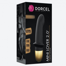 Вибратор для точки G и простаты – Dorcel Mini Lover Black 2.0 – 10 режимов