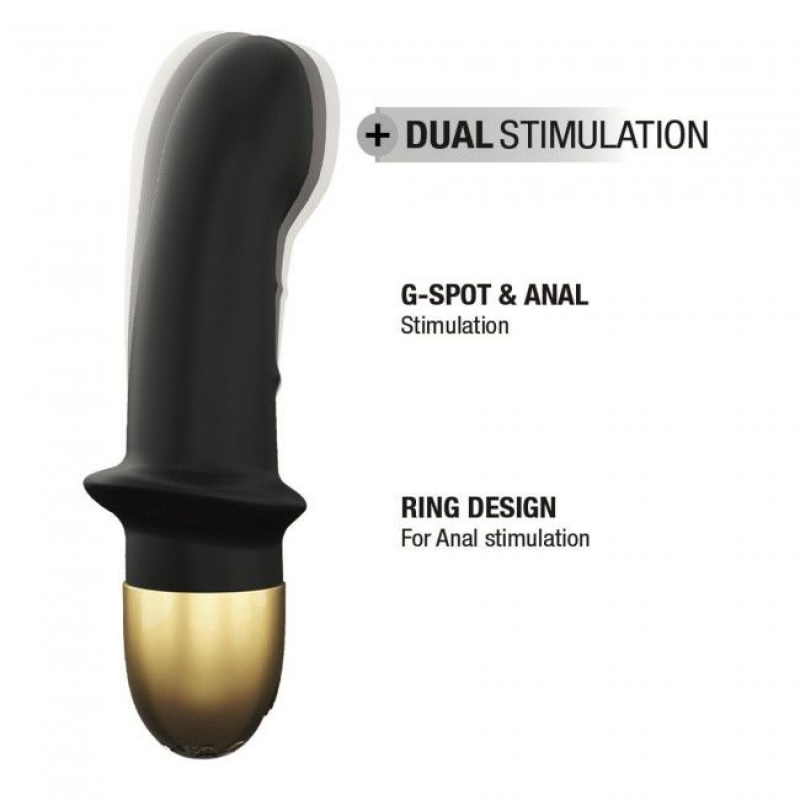 Вибратор для точки G и простаты – Dorcel Mini Lover Black 2.0 – 10 режимов