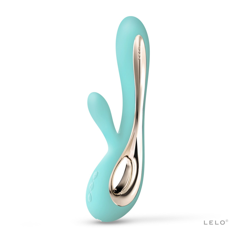 Вібратор-кролик – LELO Soraya 2 Aqua – 12 режимів, 2 синхронізовані мотори