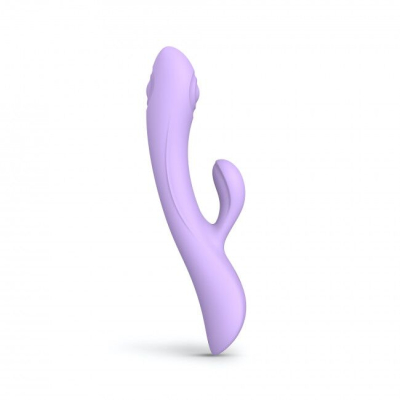Вибратор-кролик – Love To Love Bunny&Clyde Viva Mauve – массаж точки G и клитора, перезаряжается