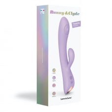 Вибратор-кролик – Love To Love Bunny&Clyde Viva Mauve – массаж точки G и клитора, перезаряжается