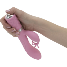 Вібратор-кролик – Pillow Talk Kinky Pink з кристалом Сваровські, два потужних мотори