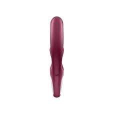 Вібратор-кролик з потрійним відростком – Satisfyer Love Me Red – гнучкий стовбур, 3 мотори, 12 вібро-режимів