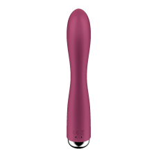 Вібратор-кролик з ротацією – Satisfyer Spinning Rabbit 1 Red – 3 мотори, обертання + вібрація