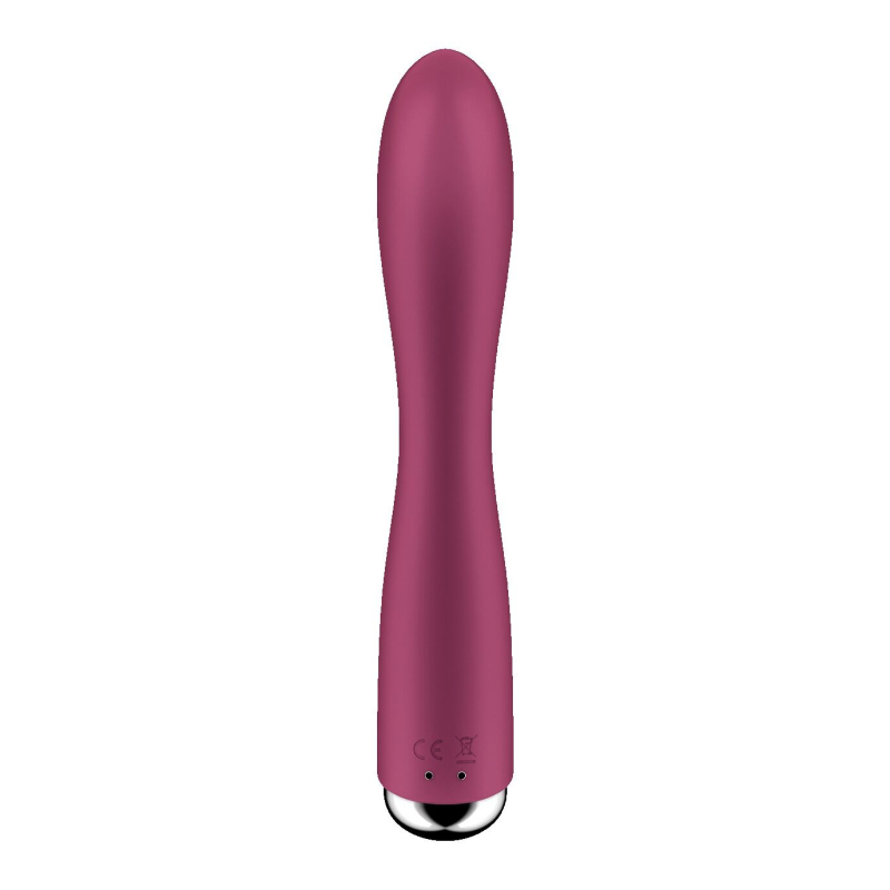 Вибратор-кролик с ротацией – Satisfyer Spinning Rabbit 1 Red – 3 мотора, вращение + вибрация