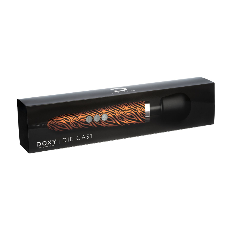 Вибратор микрофон – DOXY Die Cast TIGER – металлический корпус, 7 режимов вибрации, питание 220В