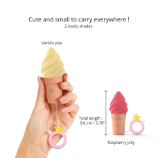 Вібратор-морозиво – Love To Love CAND'ICE VANILLA POP – 10 різноманітних режимів вібрації