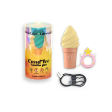 Вібратор-морозиво – Love To Love CAND'ICE VANILLA POP – 10 різноманітних режимів вібрації