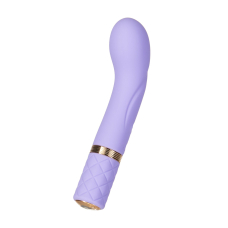 Вибратор точки G – Pillow Talk Sassy Purple Special Edition – кристалл Swarovski, шелковая повязка на глаза + игра