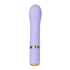 Вибратор точки G – Pillow Talk Sassy Purple Special Edition – кристалл Swarovski, шелковая повязка на глаза + игра