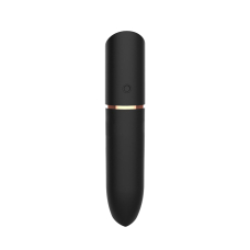 Вібропуля у вигляді помади – Adrien Lastic Rocket Black – 10 різних режимів вібрації