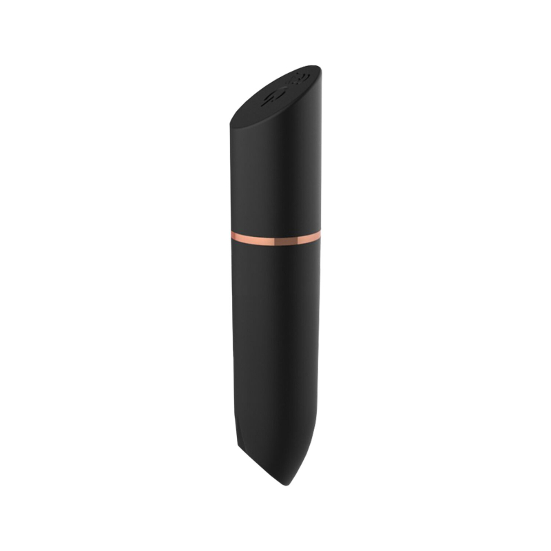 Вібропуля у вигляді помади – Adrien Lastic Rocket Black – 10 різних режимів вібрації