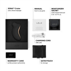 Звуковий стимулятор – LELO SONA Cruise Black