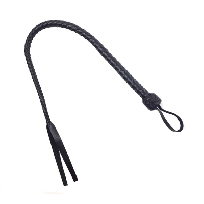 Гнучкий плетений батіг Art of Sex Whip Snake із роздвоєним ляпанцем, 80 см