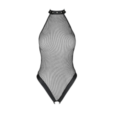 Боді–халтер з відкритим доступом Passion MOONLIGHT BODY S/M чорний колір