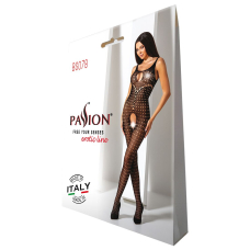 Бодистокинг с доступом к интимным местам Passion BS078 Черный