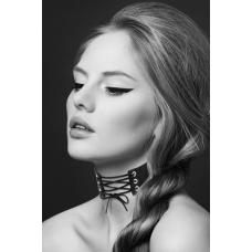 Чокер зі шнурівкою Bijoux Pour Toi – LACET, екошкіра