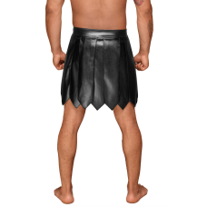 Чоловіча спідниця гладіатора Noir Handmade H053 Eco leather men's gladiator skirt – S