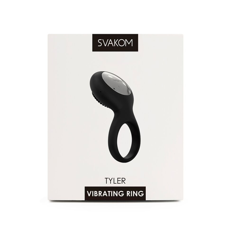 Виброкольцо Svakom Tyler Black