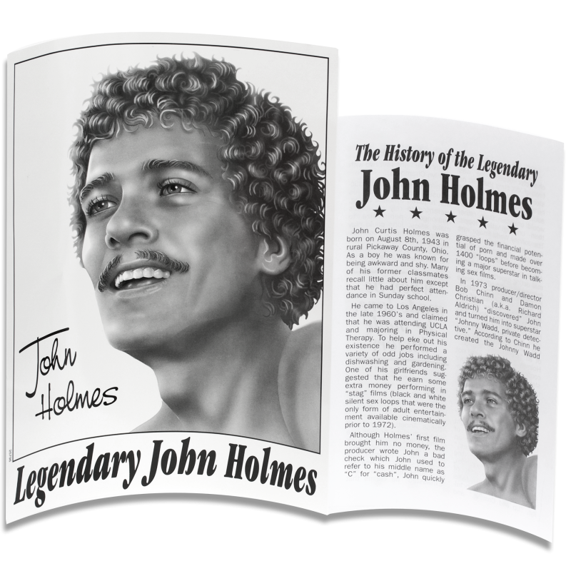 Великий фалоімітатор Doc Johnson John Holmes (ULTRASKYN, Vac-U-Lock), довжина 31 см, діам. 6 см