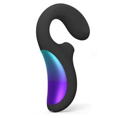 Кліторально-вагінальний звуковий стимулятор – LELO Enigma WAVE Black – 3 типи стимуляції, гнучкий стовбур