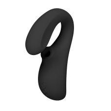 Кліторально-вагінальний звуковий стимулятор – LELO Enigma WAVE Black – 3 типи стимуляції, гнучкий стовбур