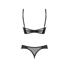 Комплект Obsessive Roxelia 2–pcs crotchless set M/L