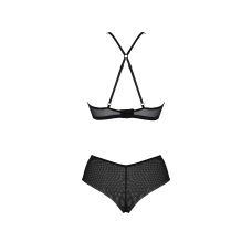 Комплект Passion KERRIA BIKINI Чорний, L/XL, бралет і трусики–бікіні