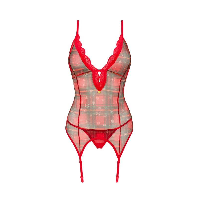 Корсет Obsessive Jollymore corset XL/2XL