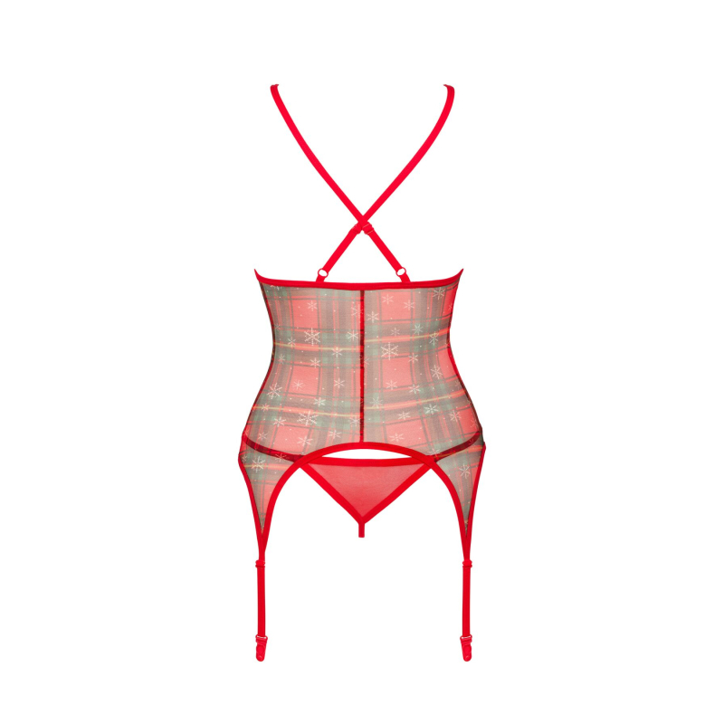 Корсет Obsessive Jollymore corset XL/2XL
