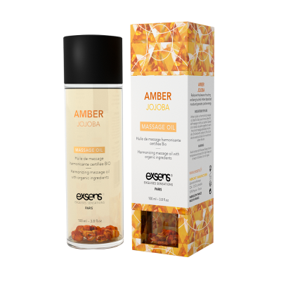 Масажна олія EXSENS Amber Jojoba (гармонізує, з бурштином) 100 мл, натуральна