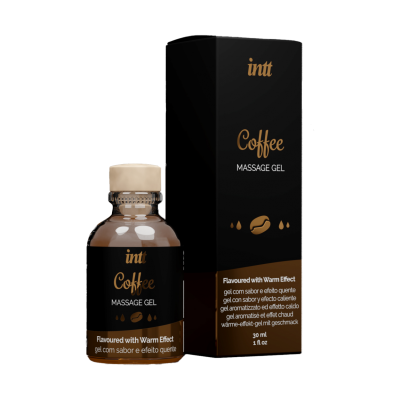 Массажный гель для интимных зон Intt Coffee (30 мл) согревающий
