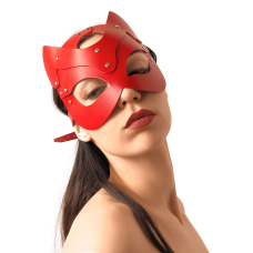 Маска Кішечки Art of Sex – Cat Mask, Красный