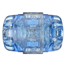 Наскрізний чоловічий мастурбатор Флешлайт Fleshlight Quickshot Turbo Blue Ice