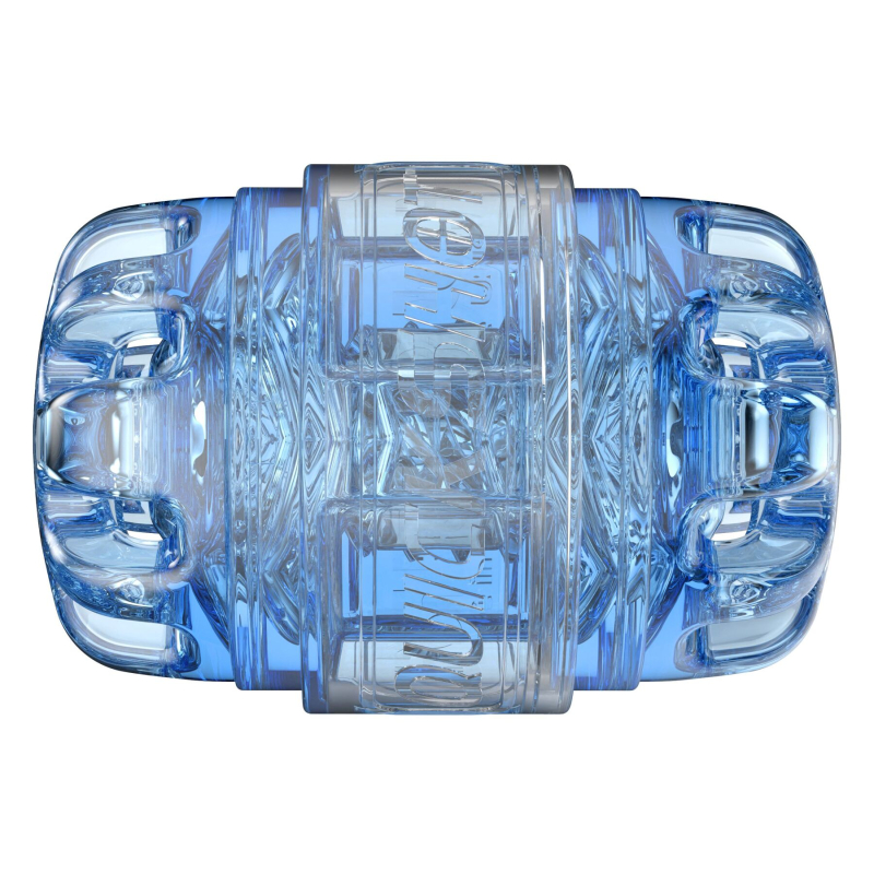 Наскрізний чоловічий мастурбатор Флешлайт Fleshlight Quickshot Turbo Blue Ice