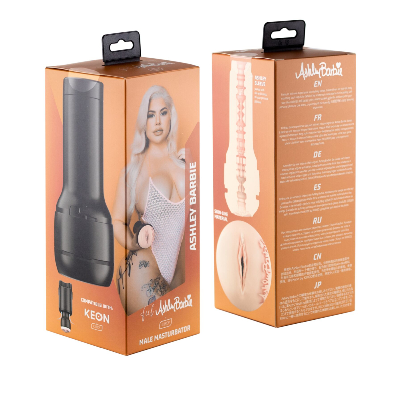 Мастурбатор вагіна – зі зліпка Ashley Barbie – Kiiroo Feel