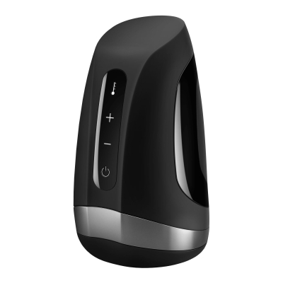 Мастурбатор з вібрацією та підігрівом Satisfyer Men Heat Vibration потужний імітатор мінету